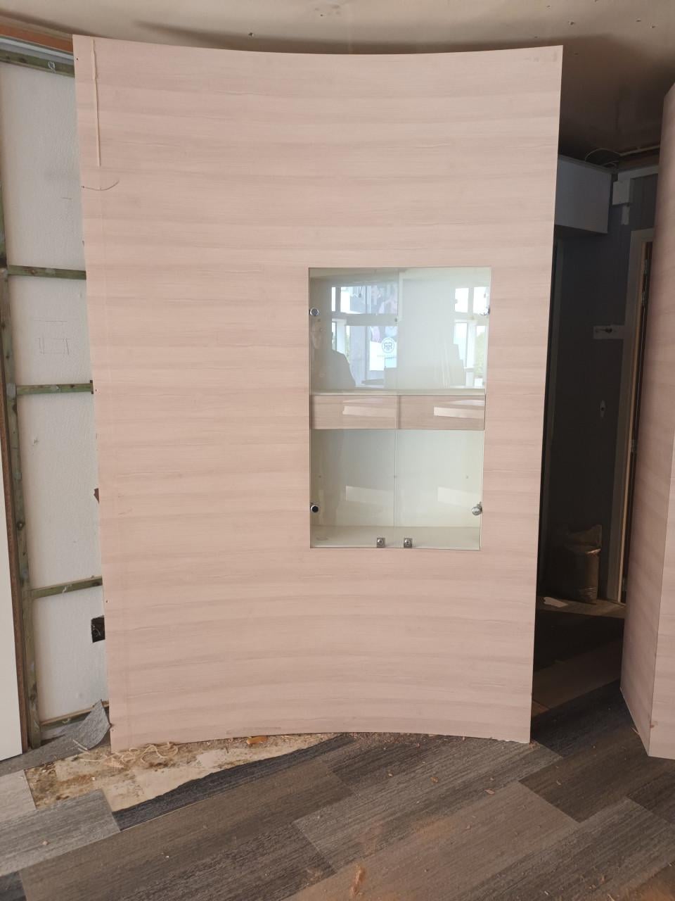 Winkel interiuur kasten met verlichting