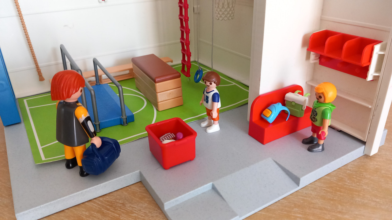 Playmobil citylife gymzaal setnr 9454