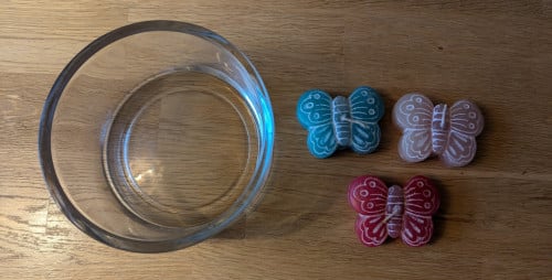 Drijfkaarsjes inclusief glas