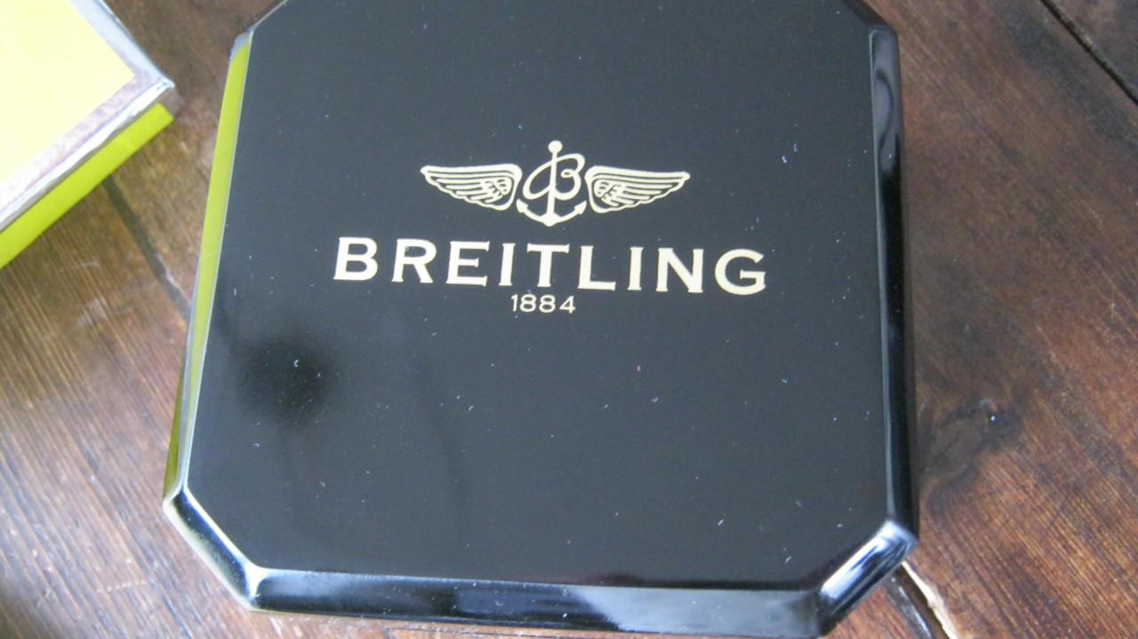 NIEUW BREITLING 1-1 HELEMAAL COMPLEET MET DOOS 130 EURO