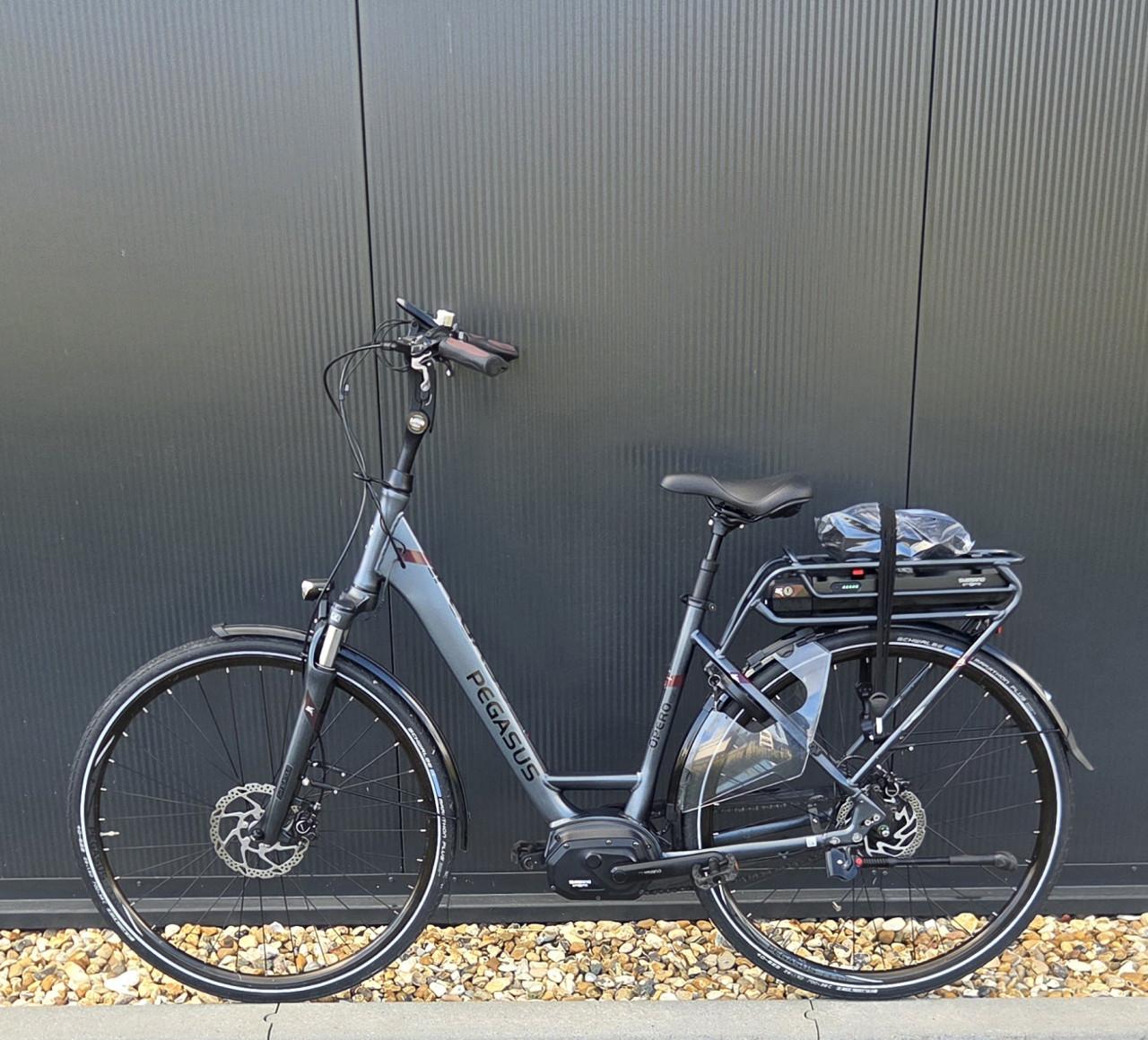 Mooie set Pegasus Opero Evo 5 Di2 Luxe  hybride  418Wh accu 50cm