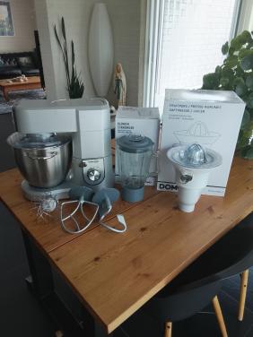 Domo DO9079KR - Keukenrobot PRO - 6,7L - 1500W