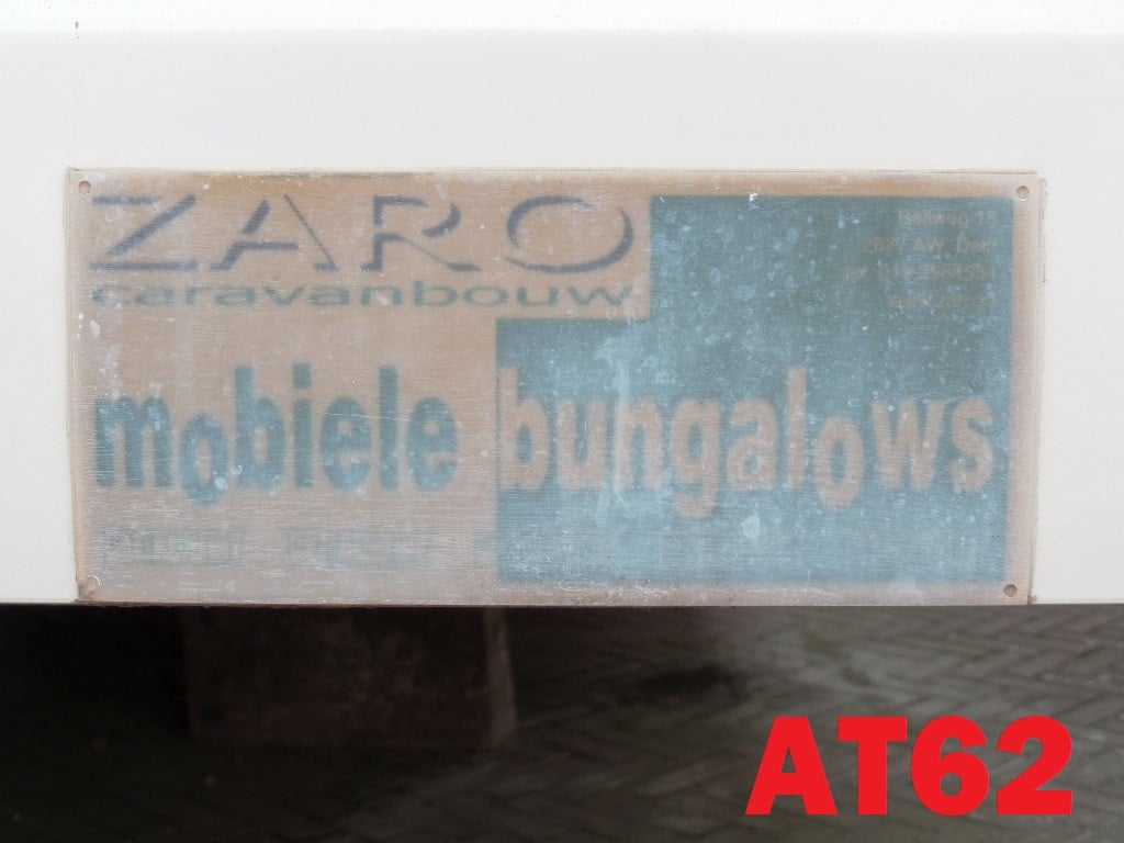Onderhoudsvrij ZARO chalet met dubbel glas en 2 slaapkamers te koop