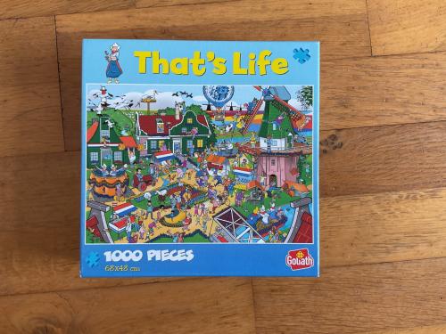 That’s Life puzzel 1000 stukjes ( nieuw)