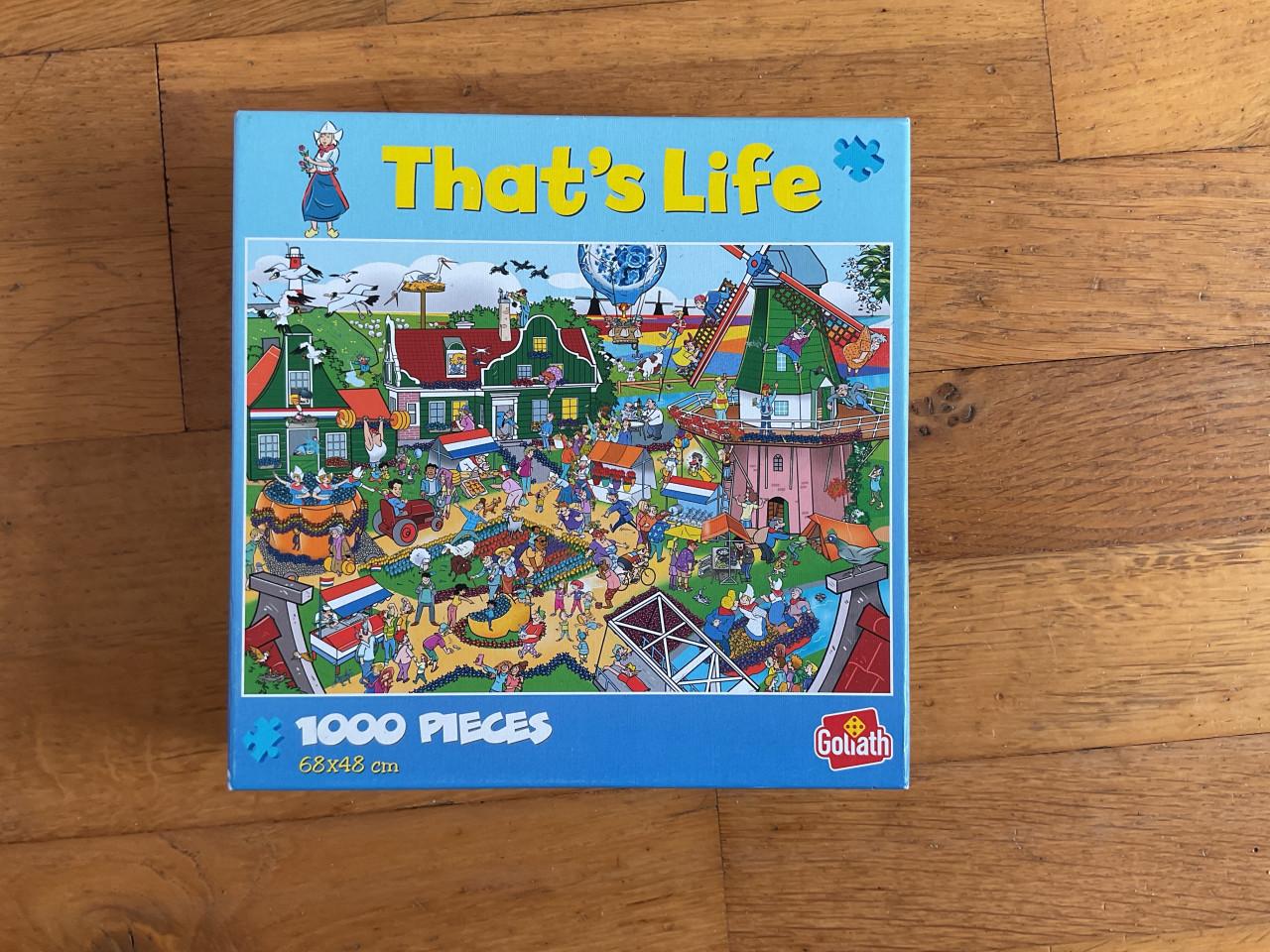 That’s Life puzzel 1000 stukjes ( nieuw)