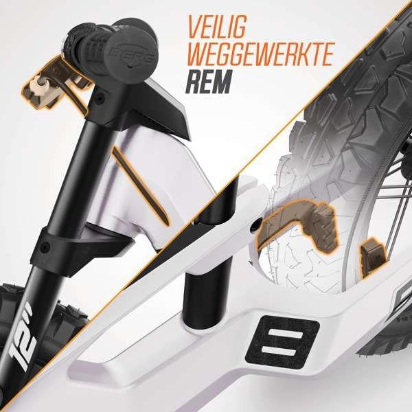 Loopfiets BERG Biky Cross White