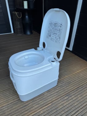 Chemisch toilet voor camping of boot