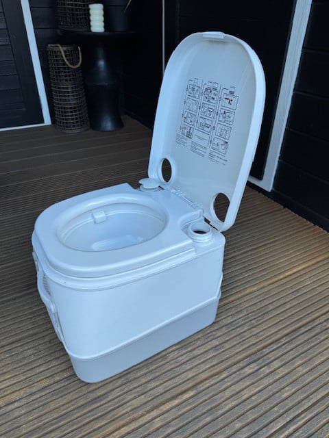 Chemisch toilet voor camping of boot