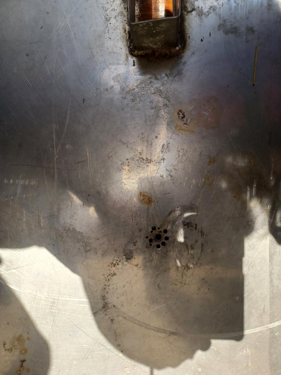 Metalen lekbak groot