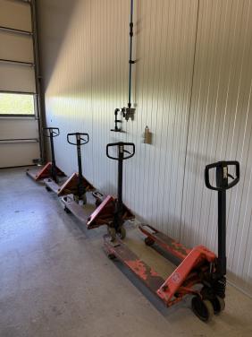 Pompwagen pallettruck BT Quicklifter 2300kg 4x