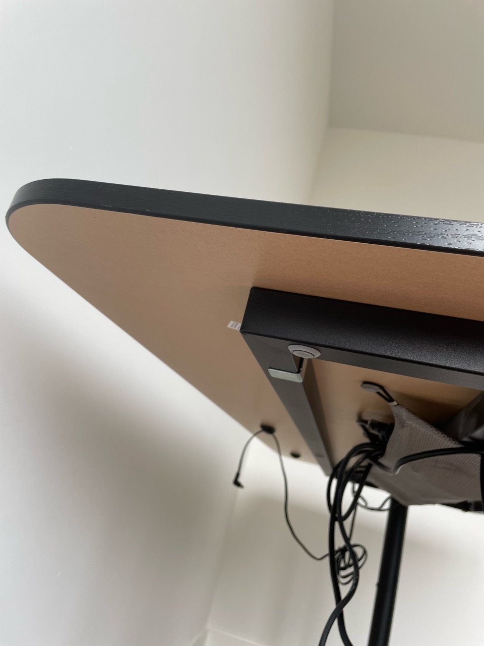 IKEA Bureau Zwart 160x80 cm