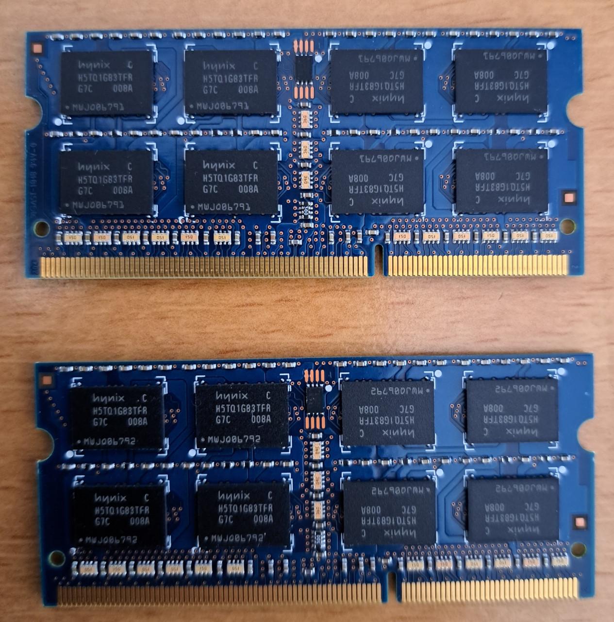 HYNIX 2X 2GB 2Rx8 PC3-8500S-7-10-F2