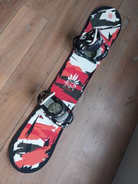 Salomon snowboard incl Burton bindingen