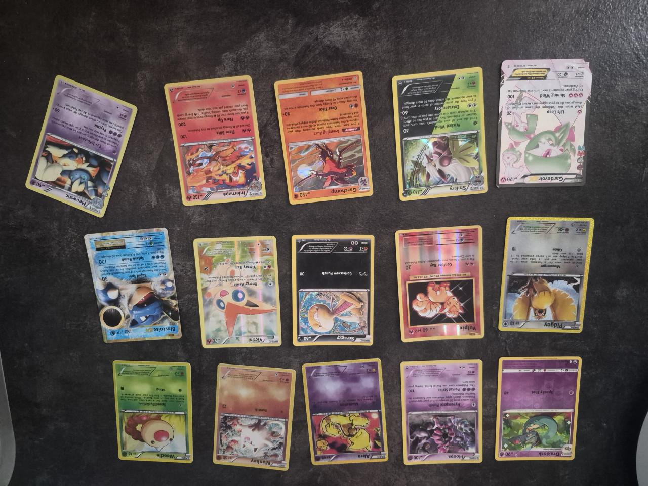 Nieuwe pokemonkaarten zeldzame