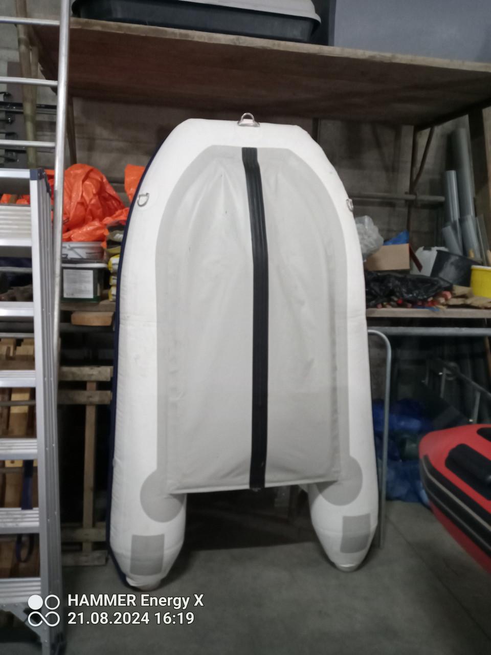 Rubberboot met motor