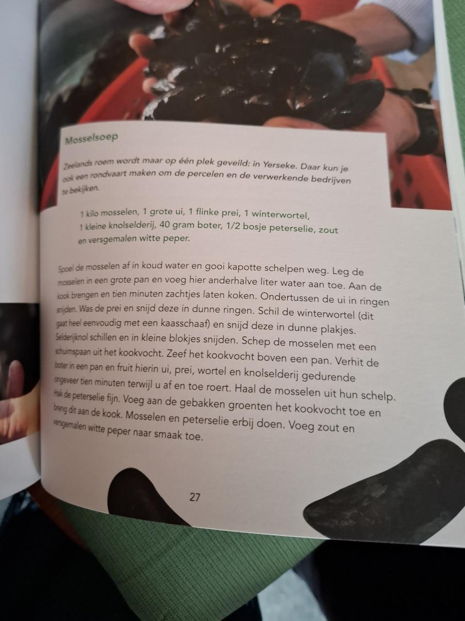 Smaak van Zeeland, recepten met Zeeuwse streekproducten, door T. Sluijter