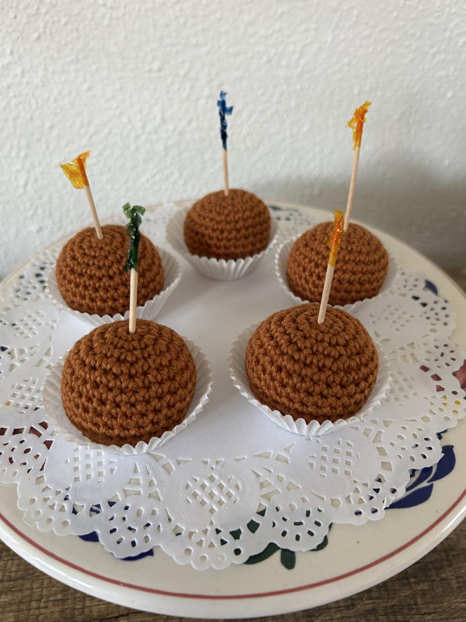 Gehaakte bitterballen