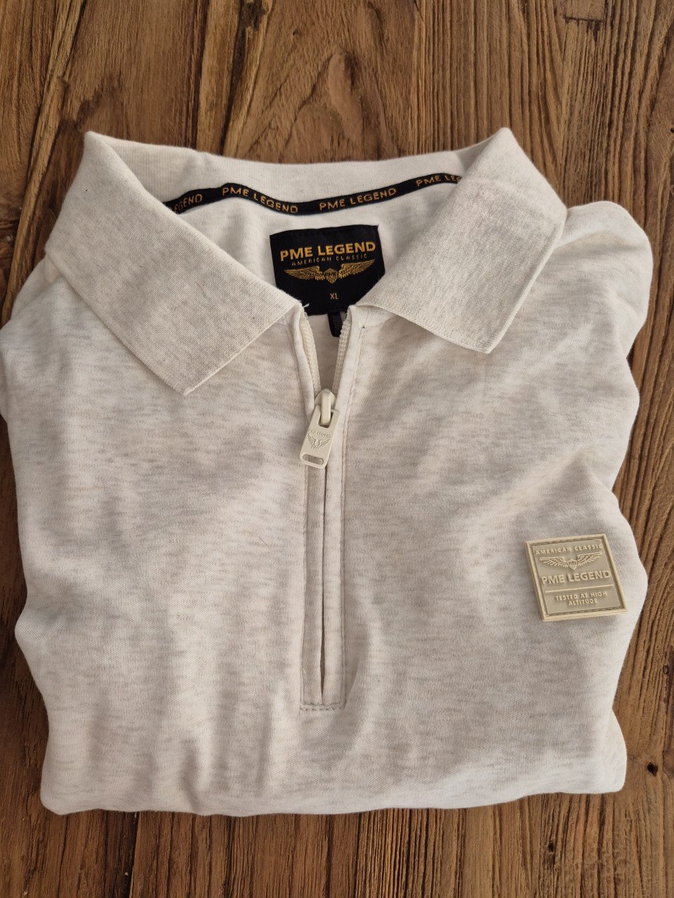 Polo shirt met rits nieuw verkeerde  maat besteld