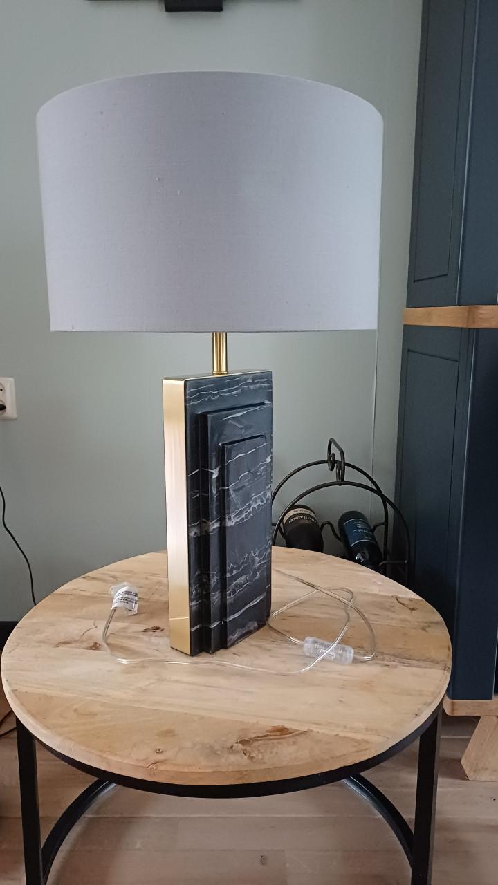 Tafellamp Charleston Marmer