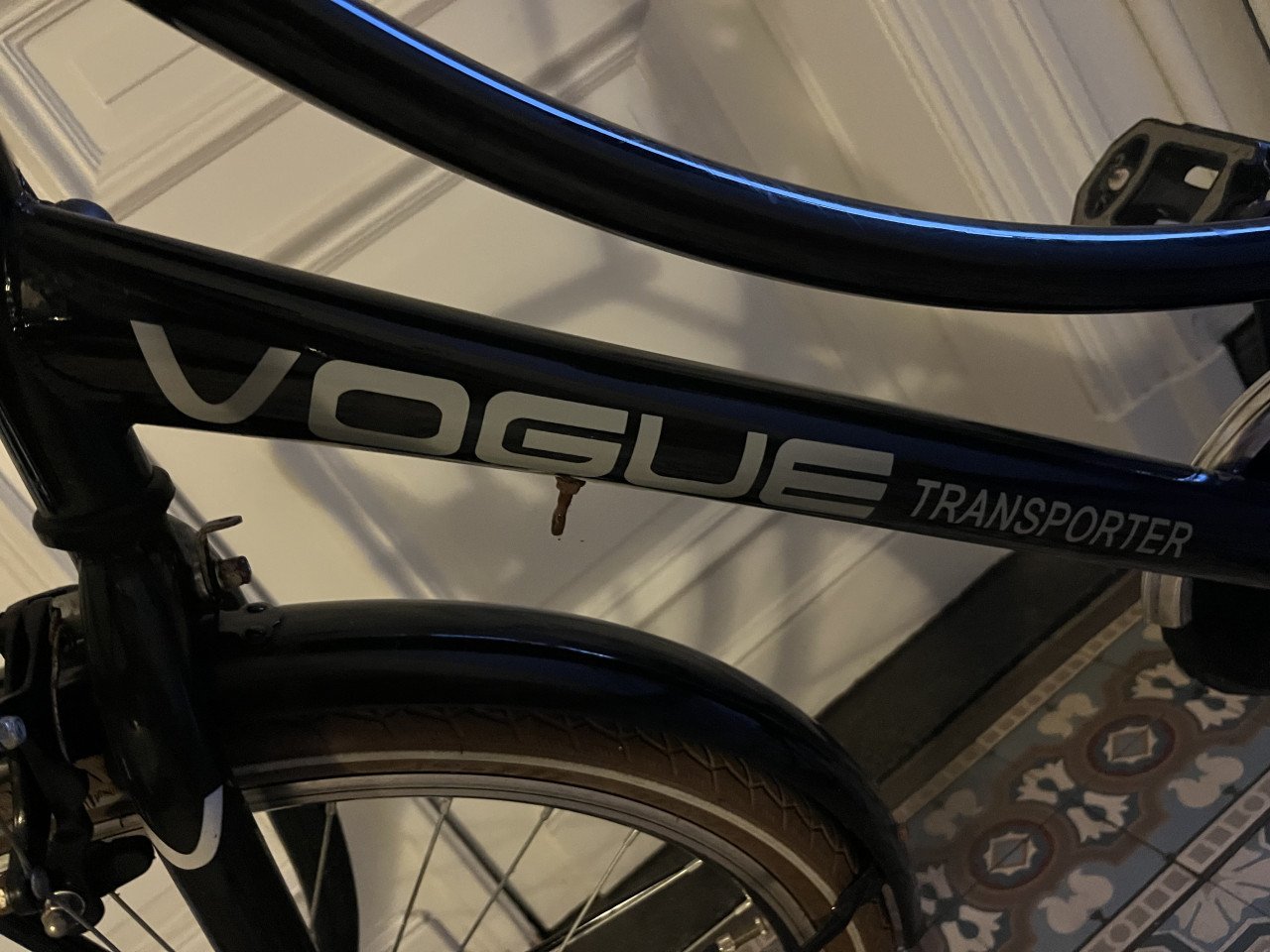 Meisjesfiets, Vogue Transporter, 26 inch, zwart
