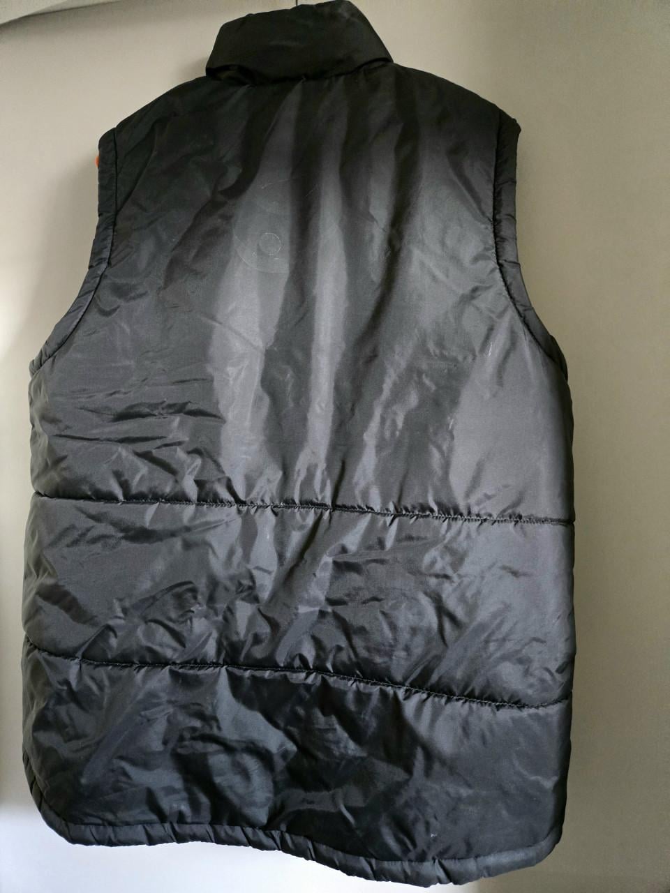 Zwarte SOL'S Warm unisex gewatteerde bodywarmer Maat L