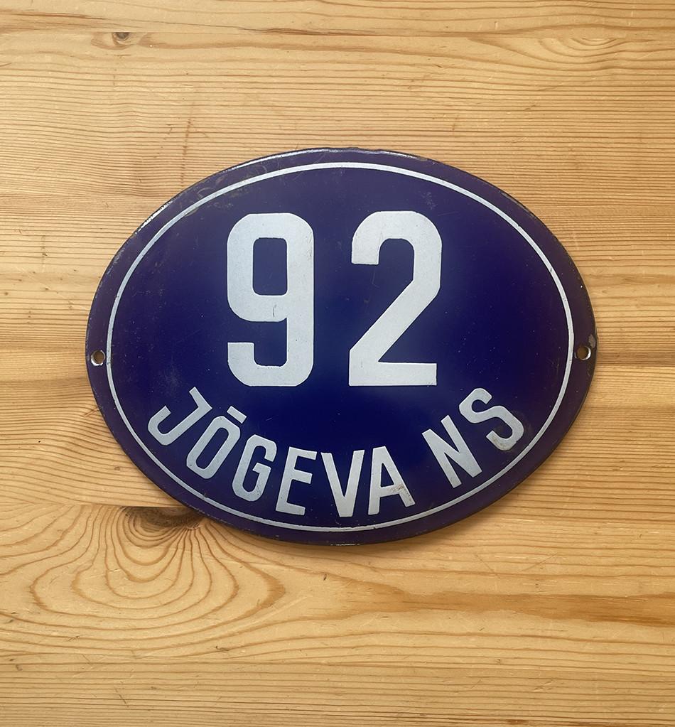 Te koop geëmailleerd bord