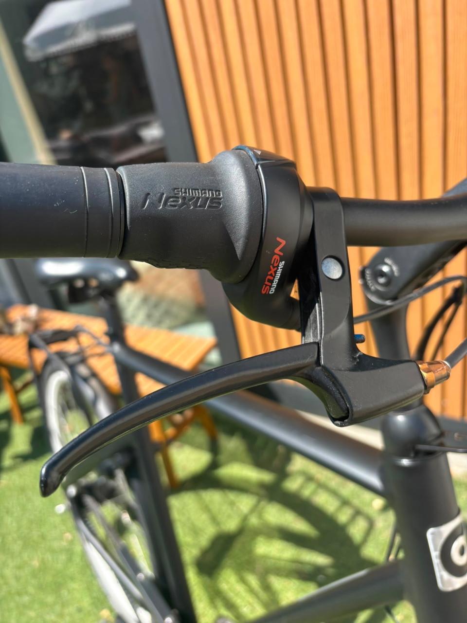 Mooie Cortina Blau herenfiets - maat 61 - 7 versnellingen - riemaandrijving