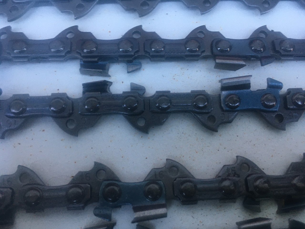 5X zaagketting voor kettingzaag dolmar, husqvarna etc  gloednieuw