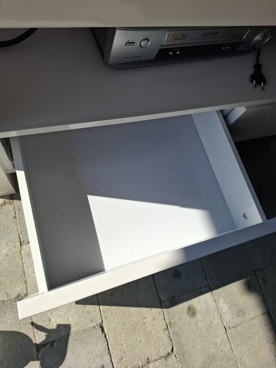 Tv dressoir hoogglans wit