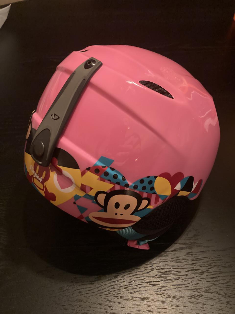 Skihelm GIRO roze maat XS-S