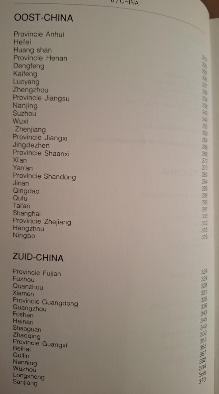 Reis - Handboek China, door Florence Eijck en Jos van der Wiel