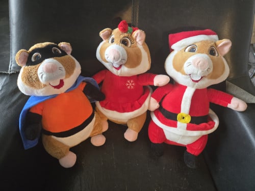 3 x Hamster AH 25 cm