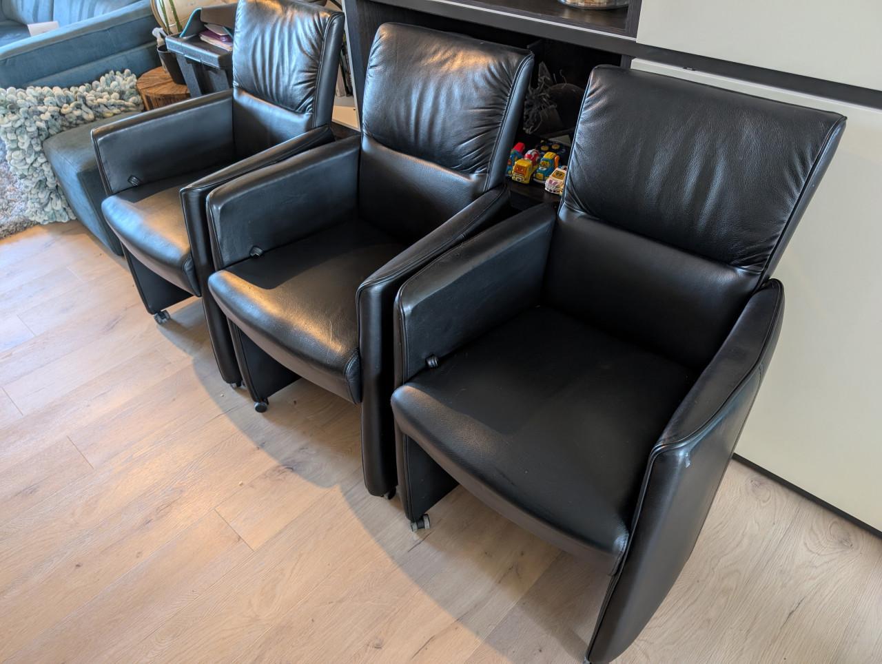 Eettafelset of alleen fauteuils per set