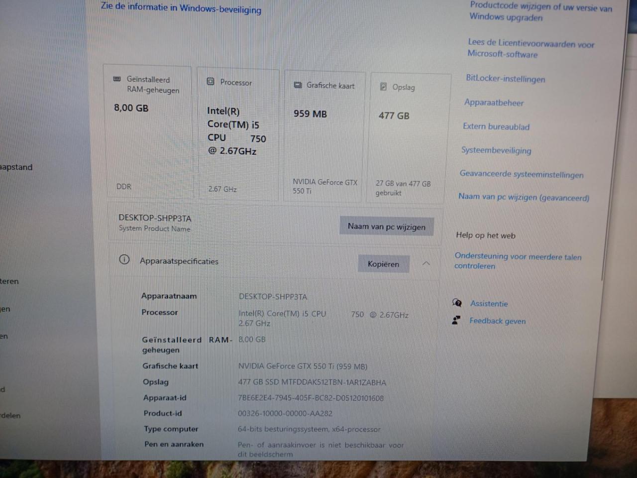 PC desktop