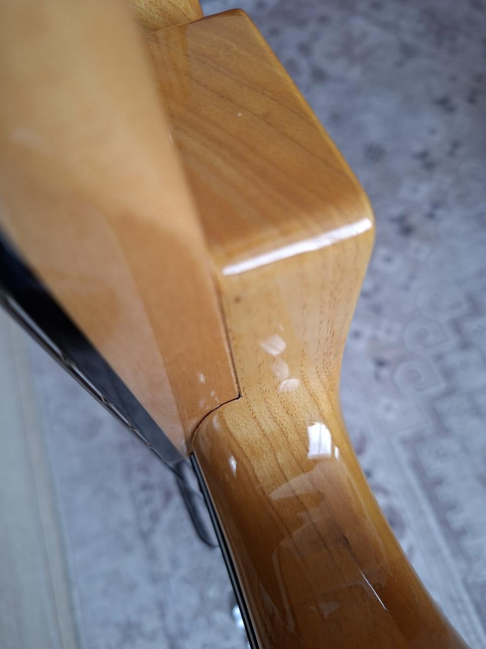Fender Peterbuilt Jazz basgitaar naturel z.g.a.n.