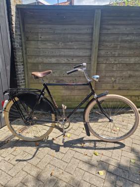 Gazelle tour populair herenfiets klassieker zwart (met werk)