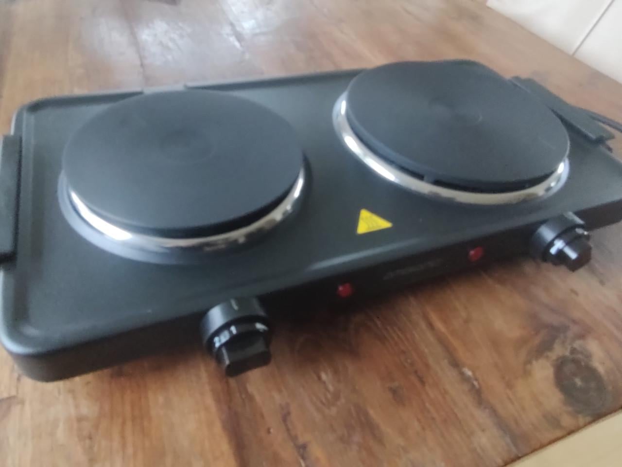 Dubbele elektrische kookplaat