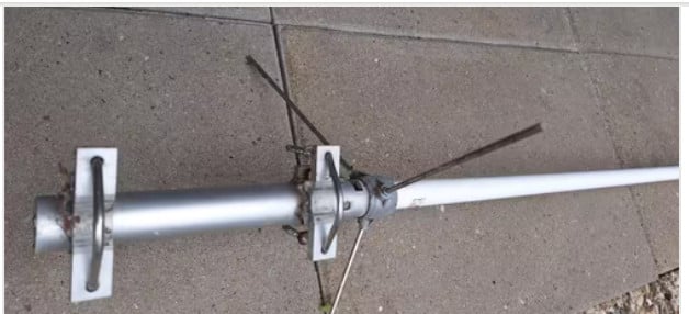 2m zendontvanger + antenne  bieden