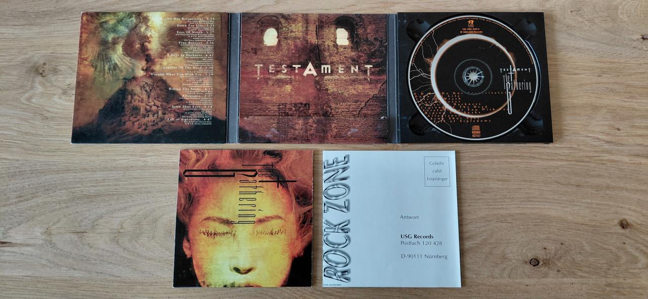 6 CD's rock, hard rock en heavy metal