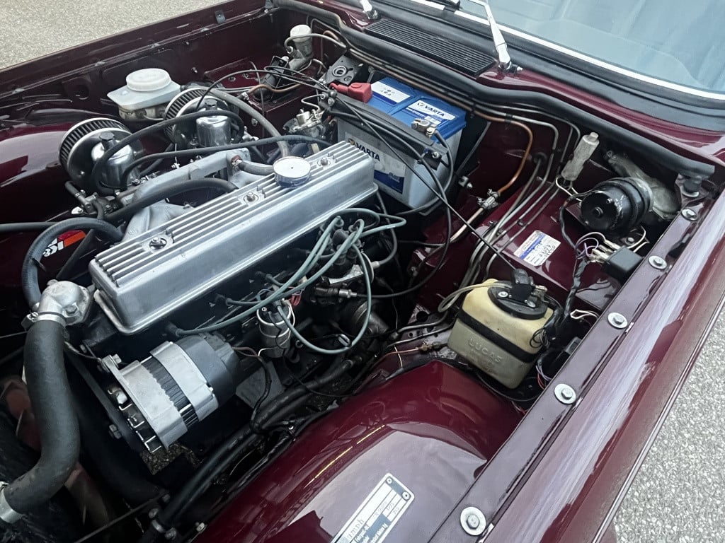 Triumph TR6 2.5 roadster overdrive