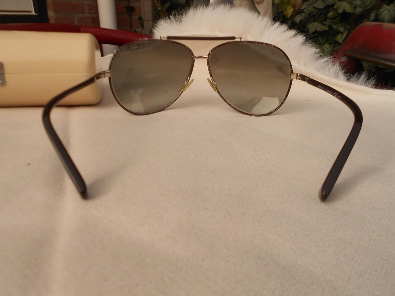 Jimmy choo heren zonnebril met case.