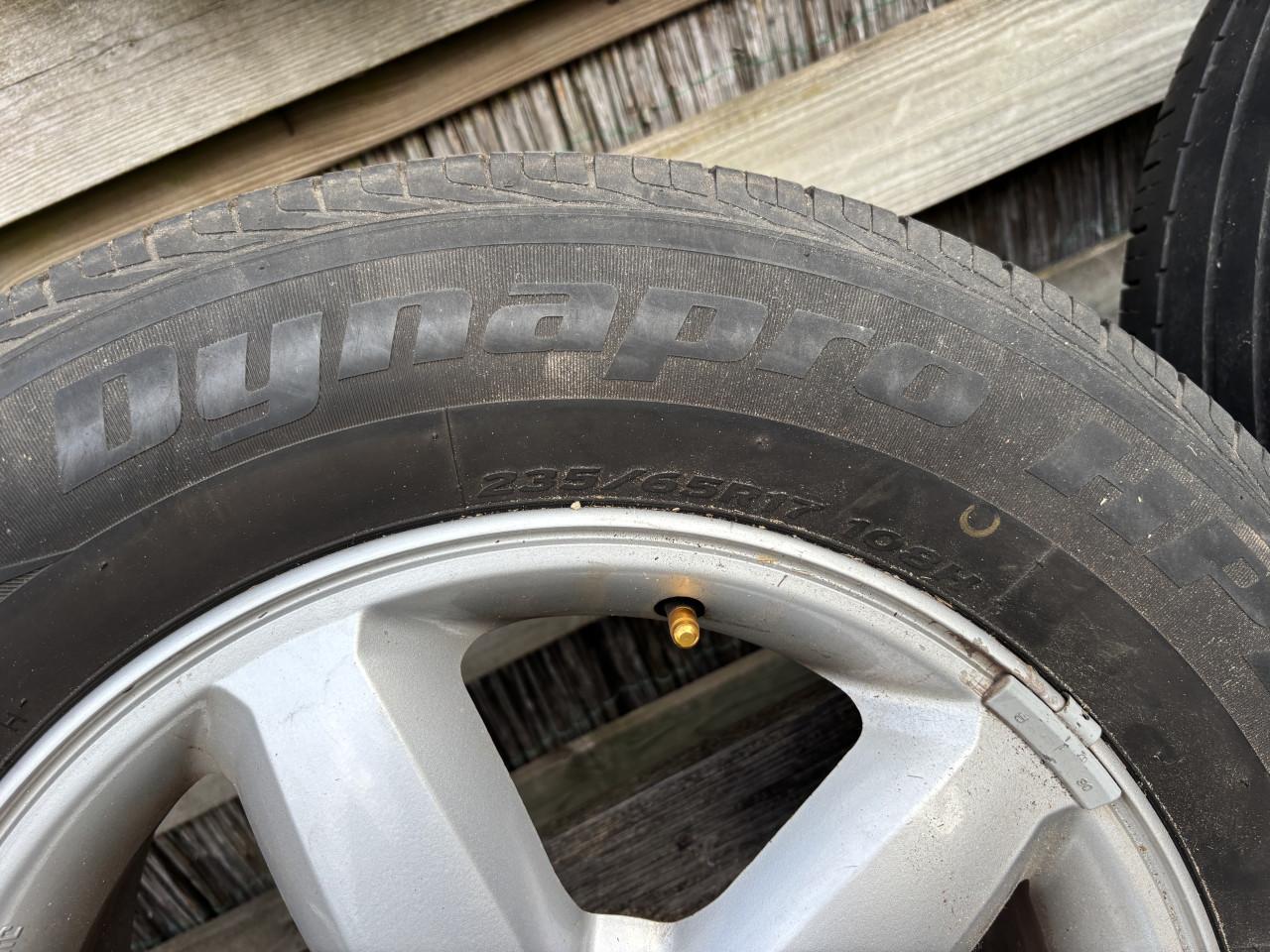 4 Stuks Aluminium velgen, koopje, bijna gratis