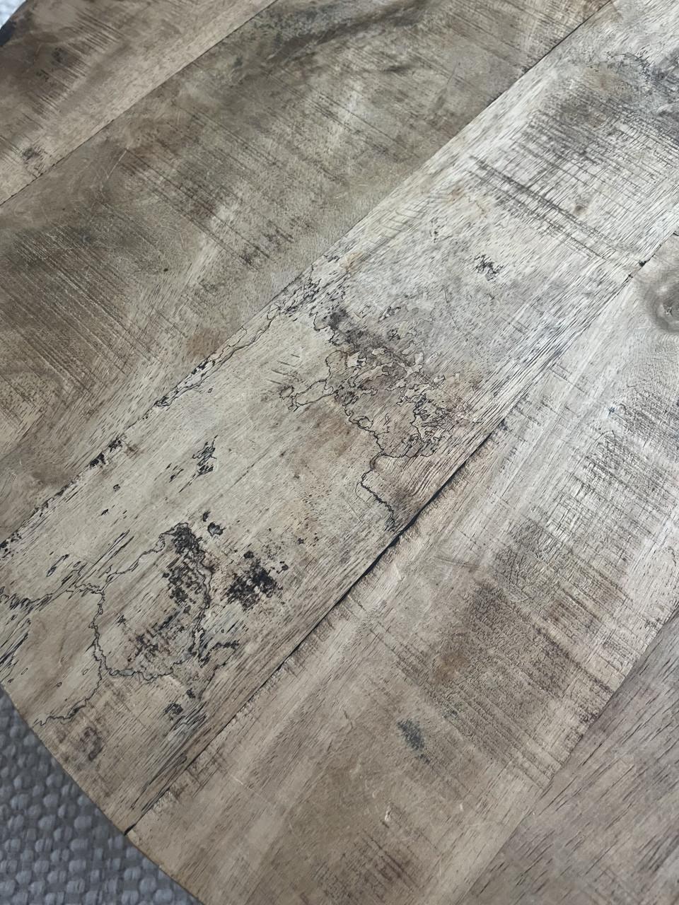 Mangohouten salontafel