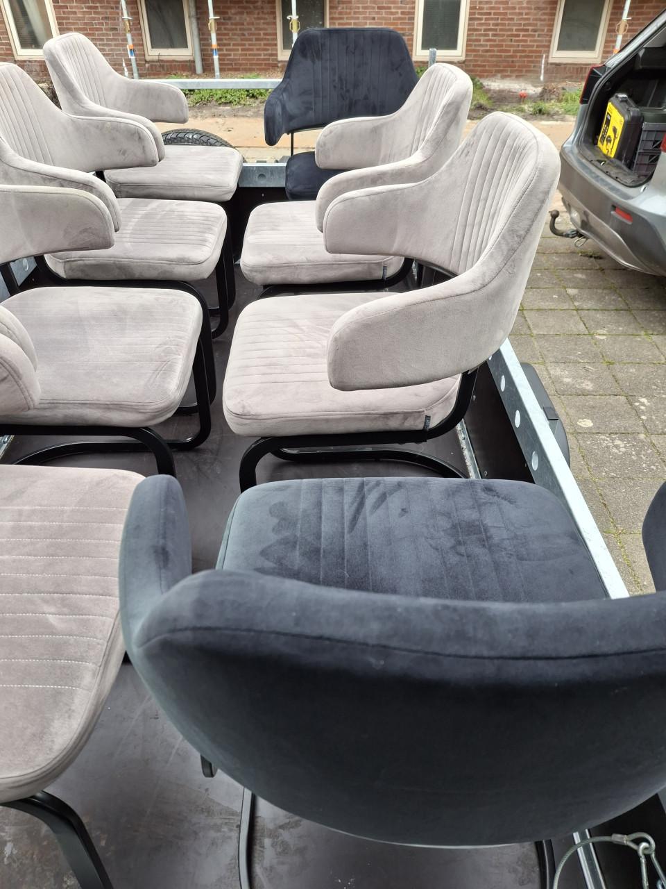 Eetkamerstoelen 8 stuks i.g.st Label51