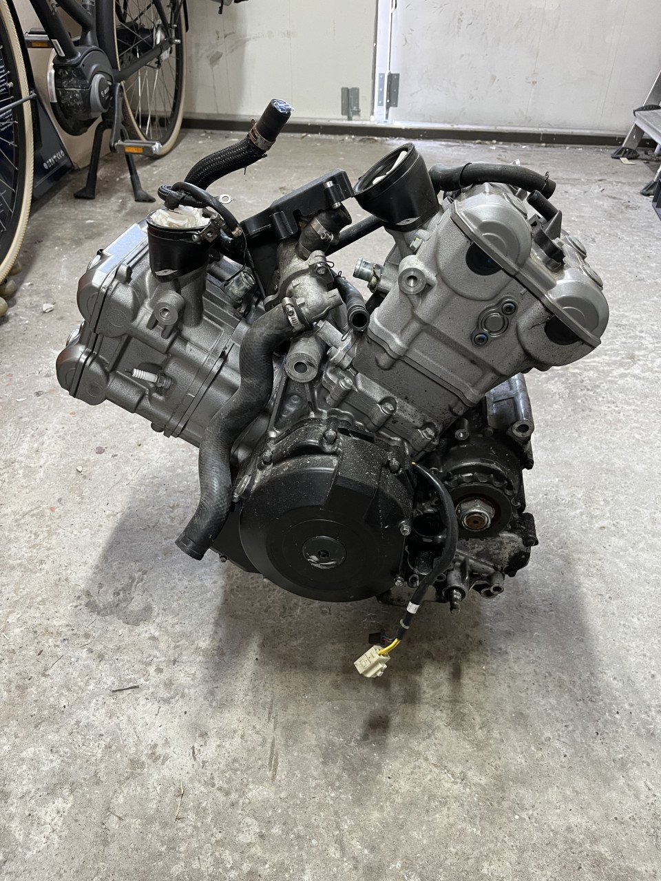 Motorblok en windscherm Suzuki Vstrom te koop