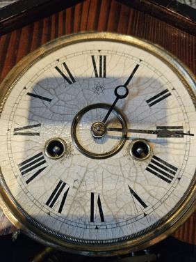 Antieke Junghans Tafelklok rond 1900