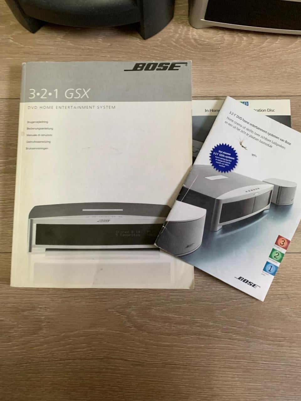 Bose 3-2-1 cinema set compleet