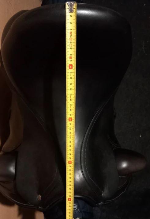 Custom Wolfgang Gemini R dressuurzadel 17,5 inch