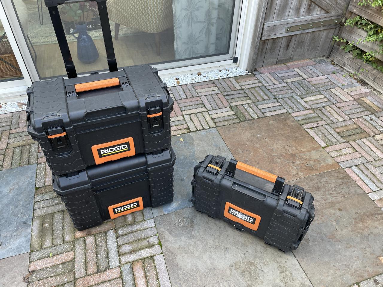 Ridgid gereedschap koffersysteem