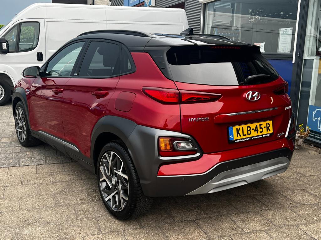 Hyundai Kona 1.6 gdi hev premium two tone, leer, camera, head up display en